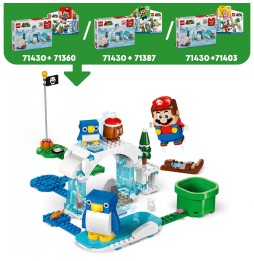 LEGO Super Mario Aventură de iarnă cu pinguini 71430