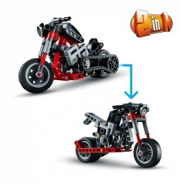 LEGO Technic Motorcycle 42132 - Kids Set