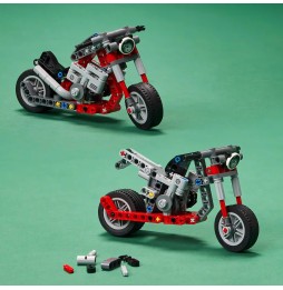 LEGO Technic Motorcycle 42132 - Kids Set