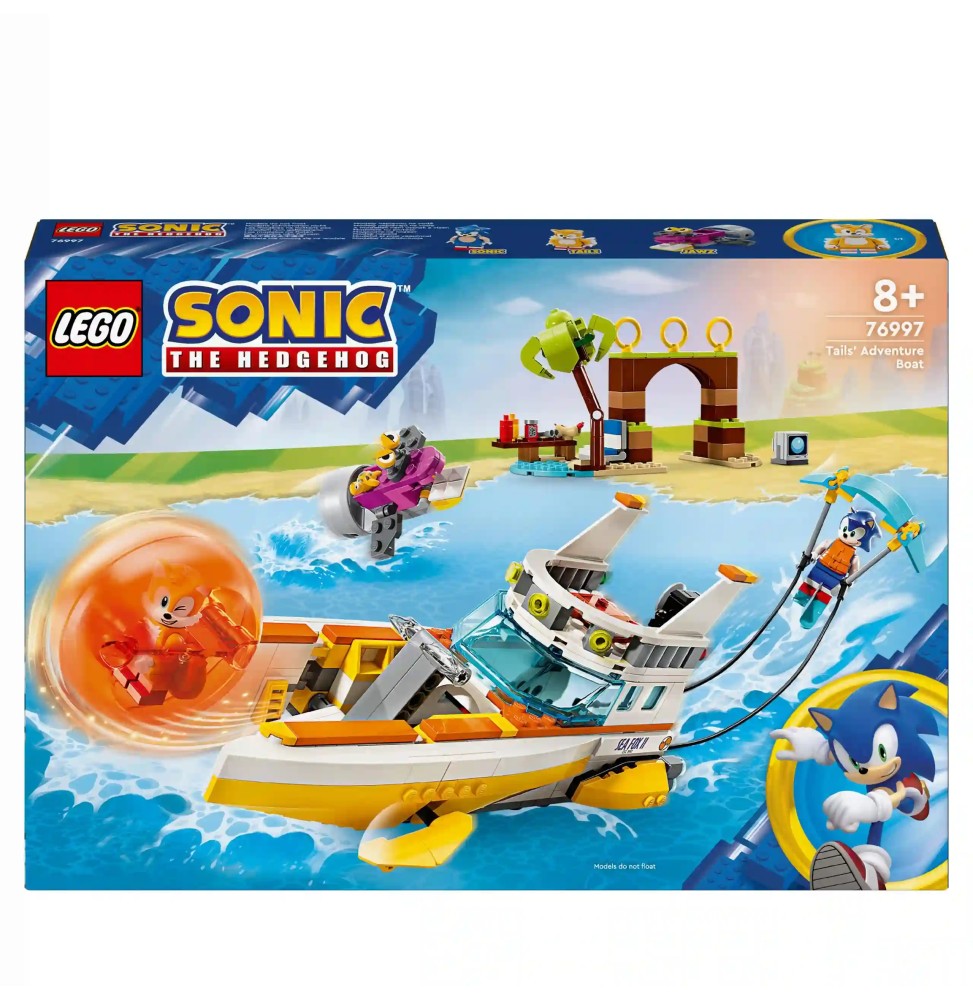 LEGO Sonic Tails i przygoda na łodzi 76997