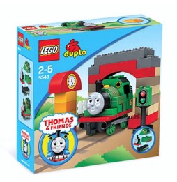 LEGO Duplo Percy în depoul de locomotive - Set 5543