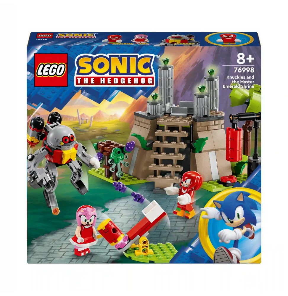 LEGO Sonic Knuckles Master Emerald Temple 76998