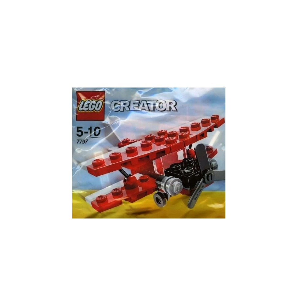 LEGO 7797 Creator Bi-Plane - Unique Building Set