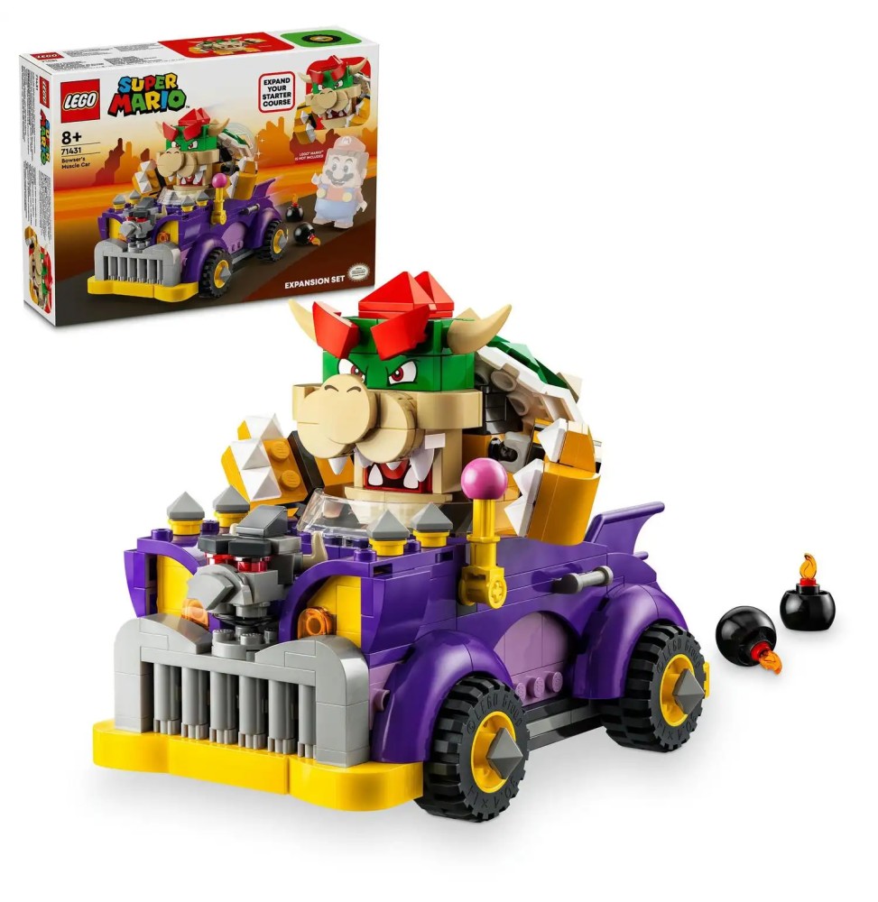 LEGO Super Mario Mașina Bowsera Set 71431