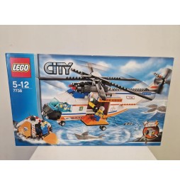 LEGO City 7738 Helikopter i tratwa straży