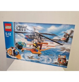 LEGO City 7738 Helikopter i tratwa straży