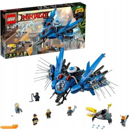 LEGO Ninjago Odrzutowiec Błyskawica 70614