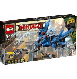 LEGO Ninjago Odrzutowiec Błyskawica 70614