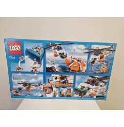 LEGO City 7738 Helicopter și barca de salvare