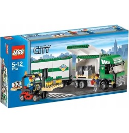 LEGO City 7733 Camion și Stivuitor - Set pentru copii