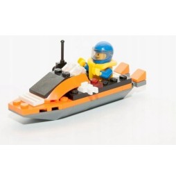 LEGO 4898 Motorówka Straż Przybrzeżna