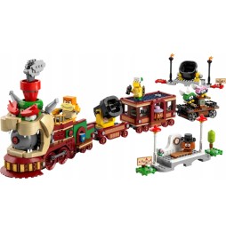 LEGO Super Mario 71437 Bowser și trenul