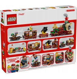 LEGO Super Mario 71437 Bowser și trenul