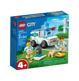 LEGO karetka medyczna - zestaw 58 elementów