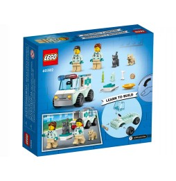 LEGO karetka medyczna - zestaw 58 elementów