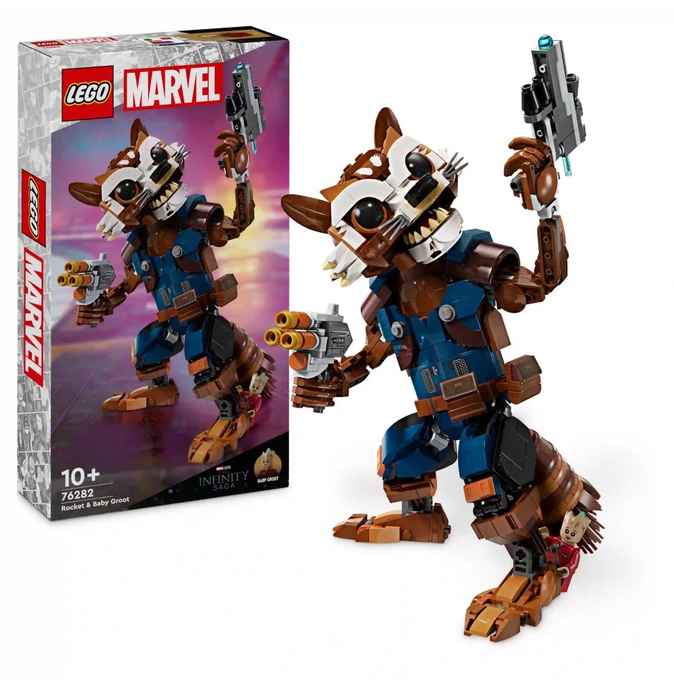 LEGO Super Heroes Racheta și Groot 76282