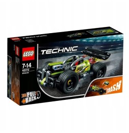 LEGO Technic 42072 Mașina de curse galbenă