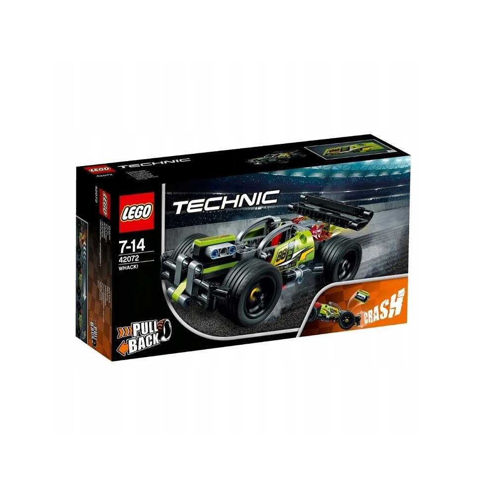 LEGO Technic 42072 Mașina de curse galbenă