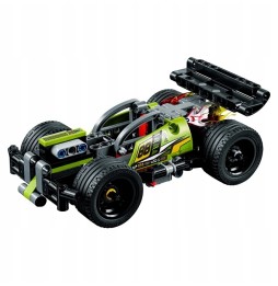 LEGO Technic 42072 Mașina de curse galbenă