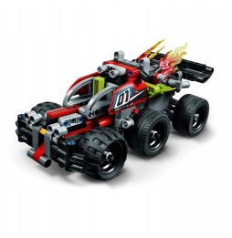 LEGO Technic 42072 Mașina de curse galbenă