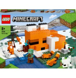 LEGO Minecraft Set 21178 Habitat pentru Vulpi