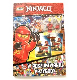 LEGO Ninjago minifigurka Kai z książką