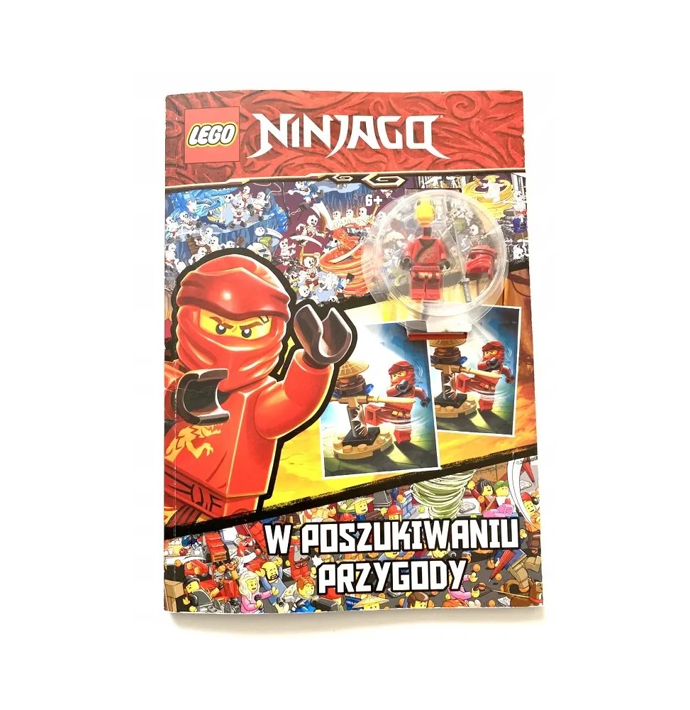 LEGO Ninjago minifigurka Kai z książką