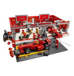 LEGO Racers Ferrari F1 Kimi Räikkönen 8144-2