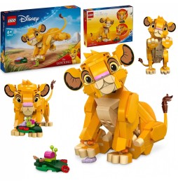 LEGO Disney Król Lew Lwiątko Simba Zestaw Klocków