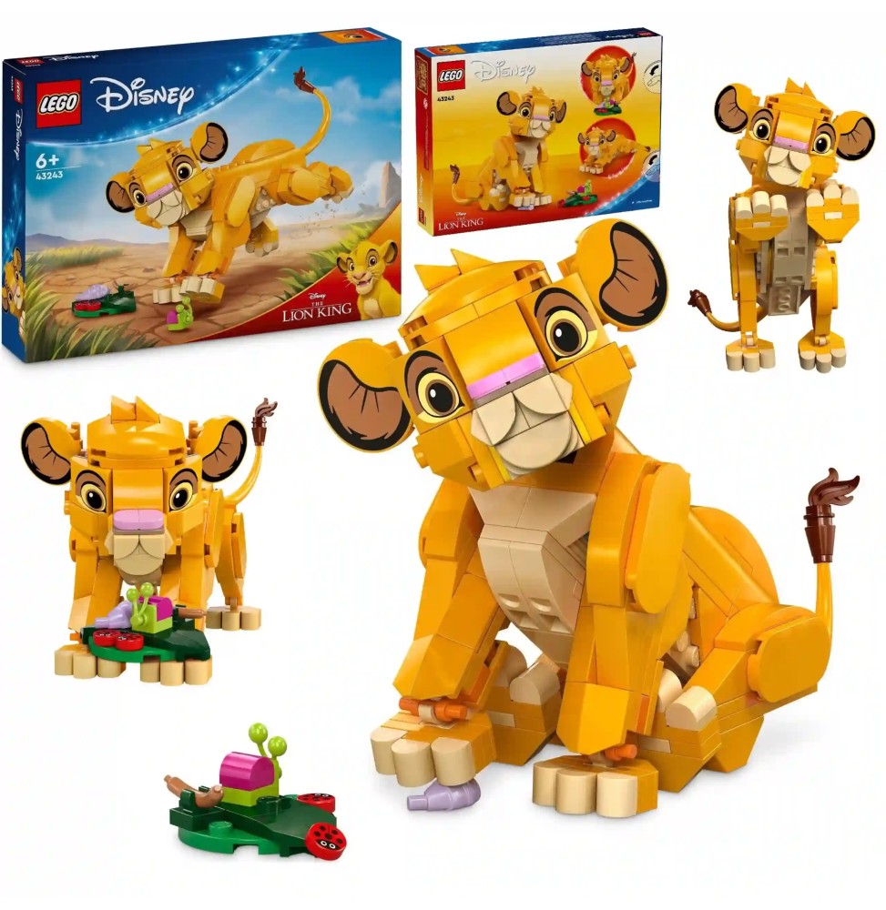 LEGO Disney Król Lew Lwiątko Simba Zestaw Klocków