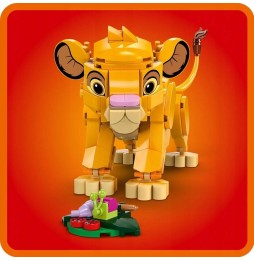 LEGO Disney Król Lew Lwiątko Simba Zestaw Klocków