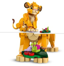 LEGO Disney Król Lew Lwiątko Simba Zestaw Klocków