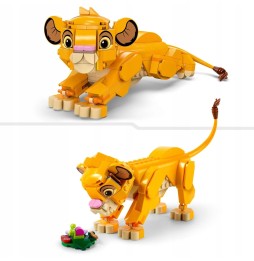 LEGO Disney Król Lew Lwiątko Simba Zestaw Klocków