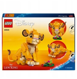 LEGO Disney Król Lew Lwiątko Simba Zestaw Klocków