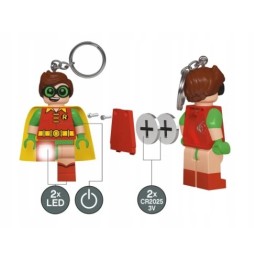 LEGO Batman Movie LED Keychain Robin