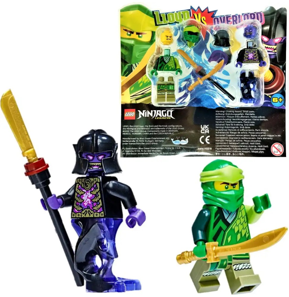 LEGO Ninjago Figures Lloyd vs Overlord 112218