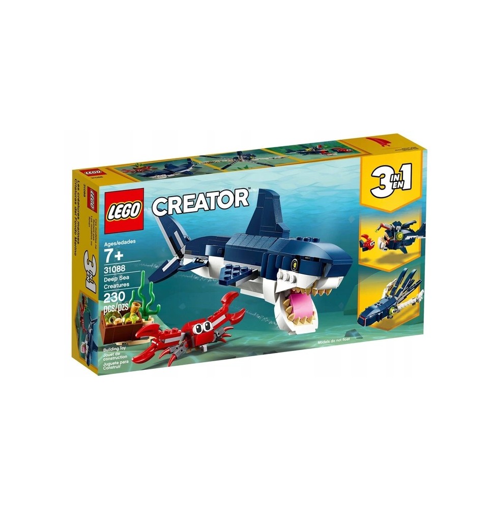 LEGO Creator Morskie Stworzenia 3w1 Zestaw 31088