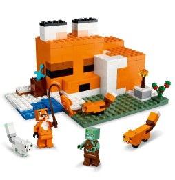 LEGO Minecraft 21178 Fox Lodge Playhouse Set