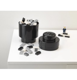 LEGO recipient rotund negru 40301733