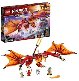 LEGO Ninjago Atak smoka ognia 71753