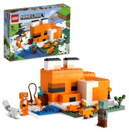 LEGO Minecraft 21178 Habitatul vulpilor - casă de joacă