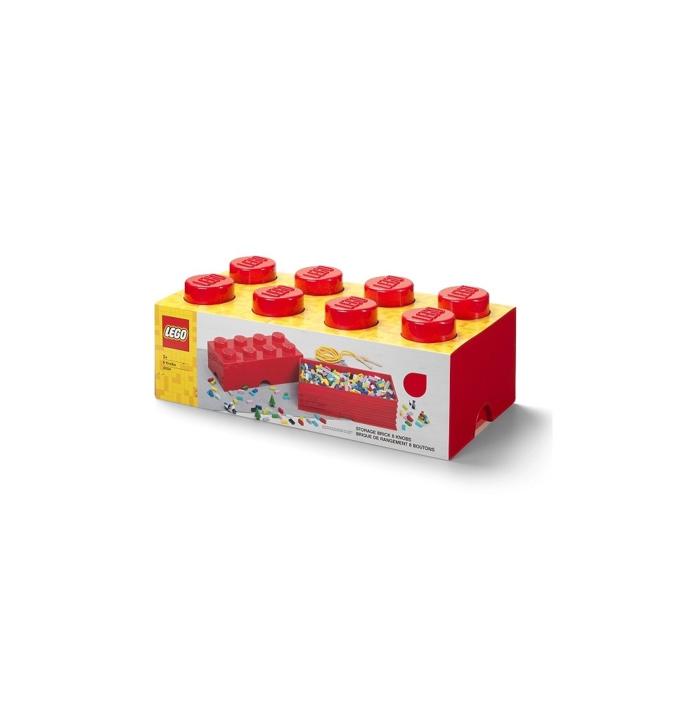 LEGO Brick Storage Container 8 Red 50 cm