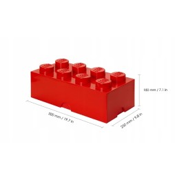 LEGO Brick Storage Container 8 Red 50 cm