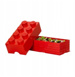 LEGO Brick Storage Container 8 Red 50 cm