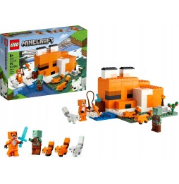 LEGO Minecraft 21178 Fox Lodge Playhouse Set