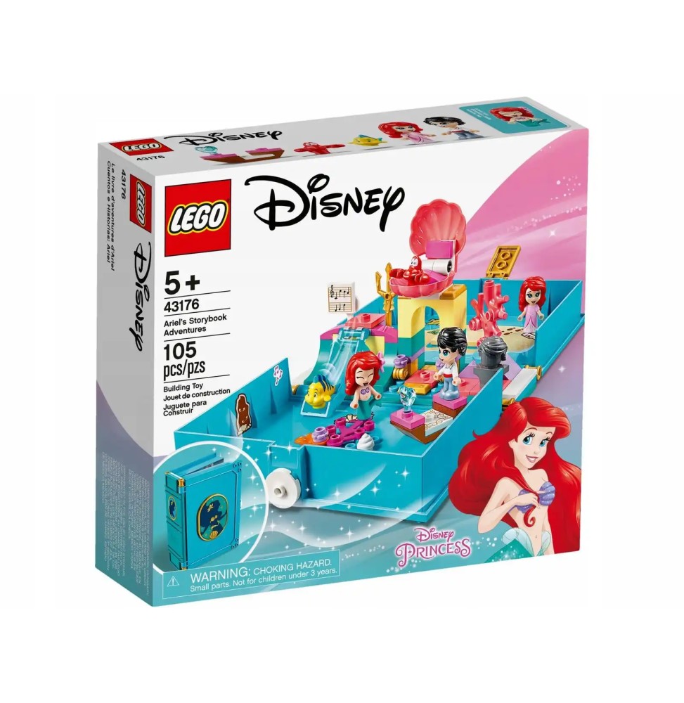 LEGO Disney 43176 - Książka z przygodami Arielki