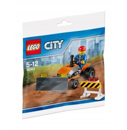 LEGO 30353 City - Tractor cu minifigură