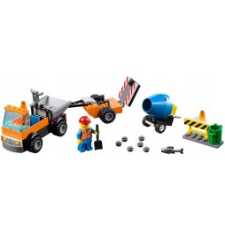 LEGO Juniors Mașină de lucrări rutiere 10750