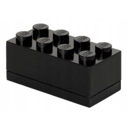 LEGO MiniBox Black Plastic Container