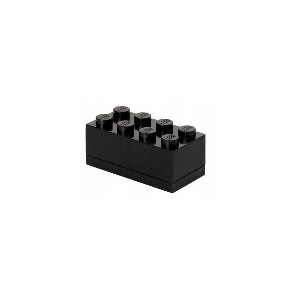 LEGO MiniBox Black Plastic Container